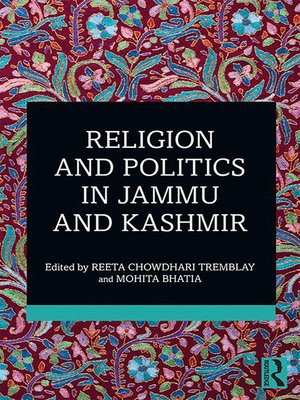 cover image of Religion and Politics in Jammu and Kashmir